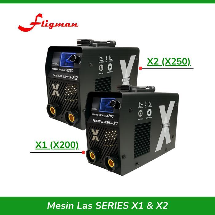 Mesin Las Fligman Mesin Las Inverter Series X2000 & X250 900 Watt / Mesin Travo Las 2 In 1 Mma-200A