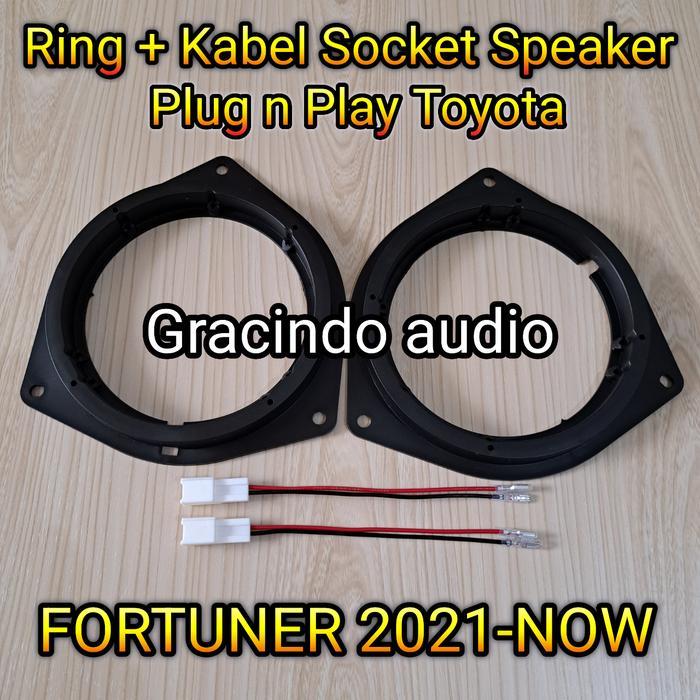 Ring plus Kabel Soket Speaker PNP Toyota Fortuner 2021 - 2026