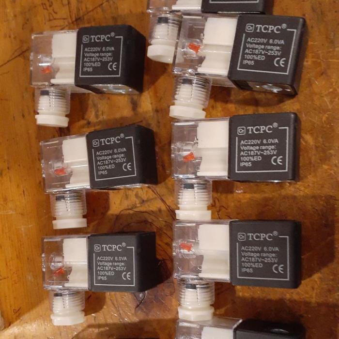 COIL SOLENOID TCPC 220 VAC 6.0VA BERGARANSI