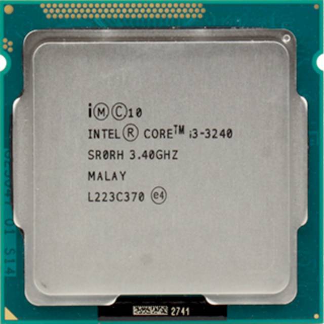 BESSELER PROCESSOR INTEL CORE I3 3240 TRAY TANPA FAN