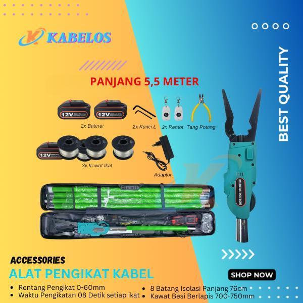 Fiber Optic Cable Hanging MechineAlat Pengikat Merapikan Kabel Fo