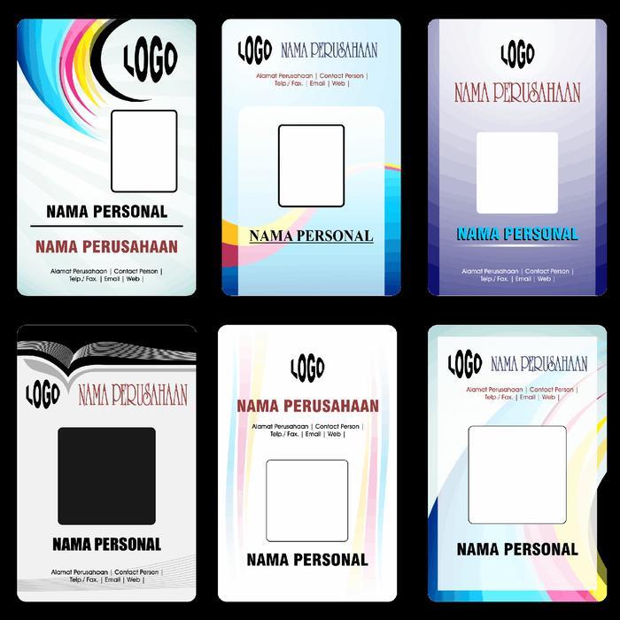 "New" cetak id card satuan