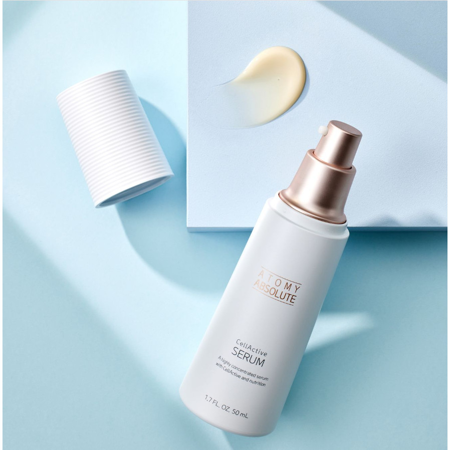 Atomy Absolute CellActive Serum diformulasikan dengan konsentrasi tinggi CellActive dan nutrisi pili