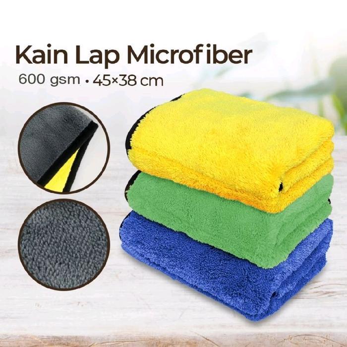 Kain Lap Motor Mobil Microfiber Terbaik