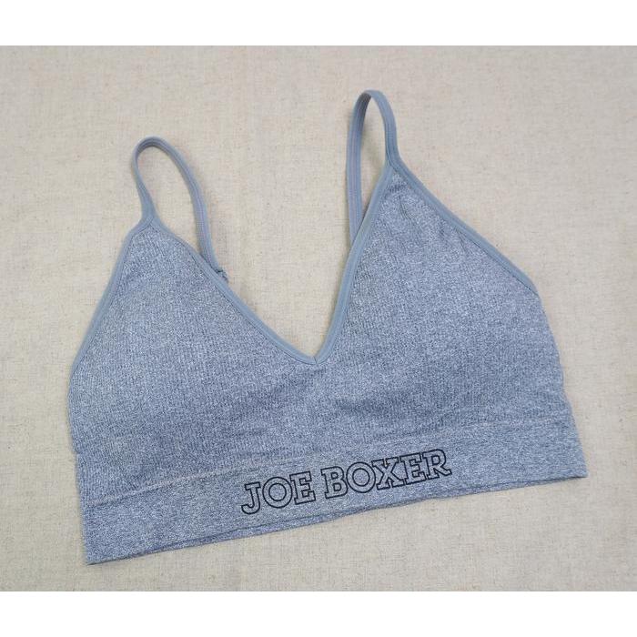 Candy Sports Bra Wanita Tanpa Kawat Full Cup Busa Tipis Model Sport Joe Boxer Pakaian Dalam /
