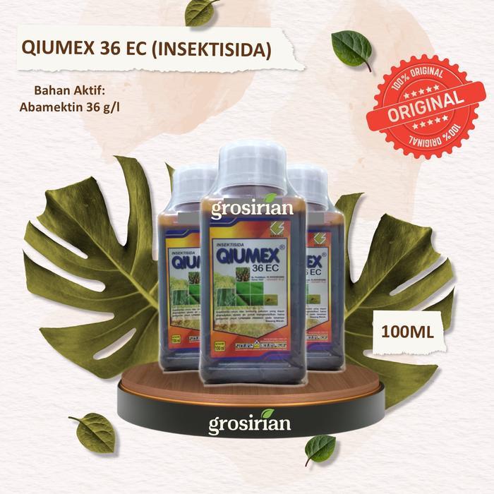 asyifashops QIUMEX 36 EC - 100ML INSEKTISIDA HAMA PENGGOROK DAUN, HAMA PENYEBAB DAUN KERITING,