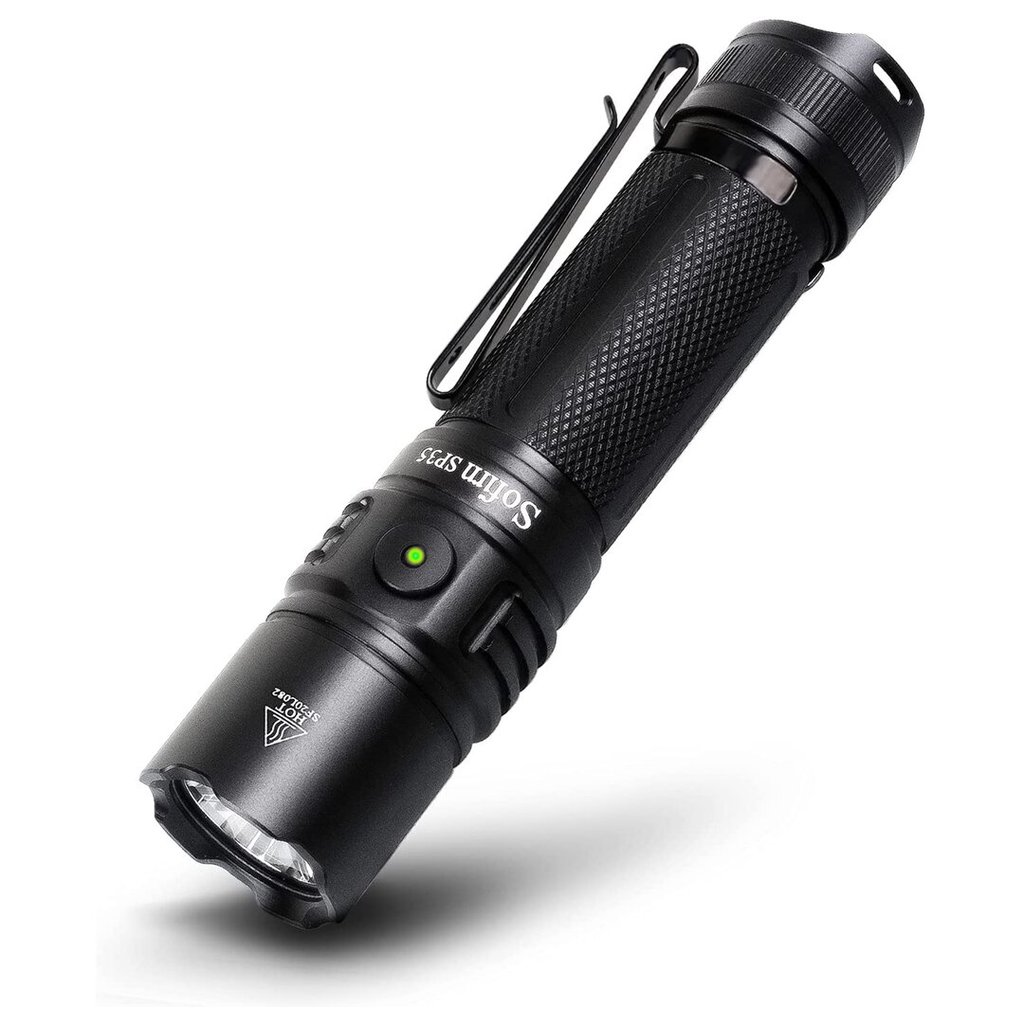 . Sofirn Sp35 Rechargeable Led Flashlight 21700 Type C 2A Sst40 2200Lm -
