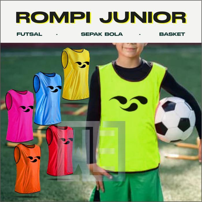 ROMPI SEPAK BOLA ANAK ROMPI LATIHAN BASKET JUNIOR ROMPI OLAHRAGA ROMPI KIPER FUTSAL MURAH BAJU ROMPI