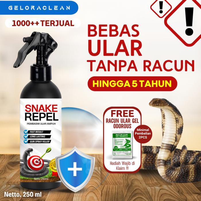 Rds - [Top 1 Terlaris] Pembasmi Ular Snake Repel Basmi Ular Tanpa Racun Penangkal Ular Masuk Rumah