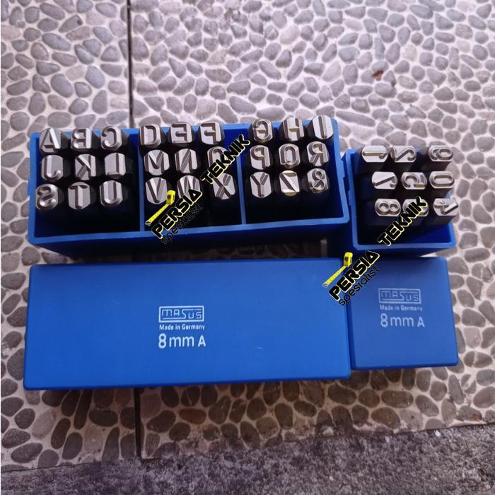 HURUF KETOK 8 MM MASUS GERMANY KETOK HURUF