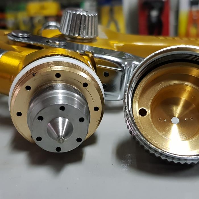 SPRAY GUN HVLP F200G TABUNG ATAS 600CC 1.4 MM WIPRO