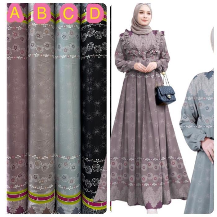Bahan Kain Maxmara lux Motif Terbaru