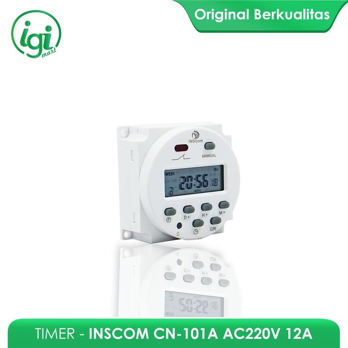 TIMER DIGITAL CN101A SWITCH AC / DC 12V DIGITAL TIMER INSCOM
