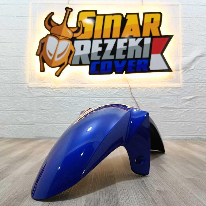 WIN Spakbor Slebor Sepakbor Depan Yamaha R15 Old Lama Pretama Biru ( FRONT FENDER R15 BIRU )