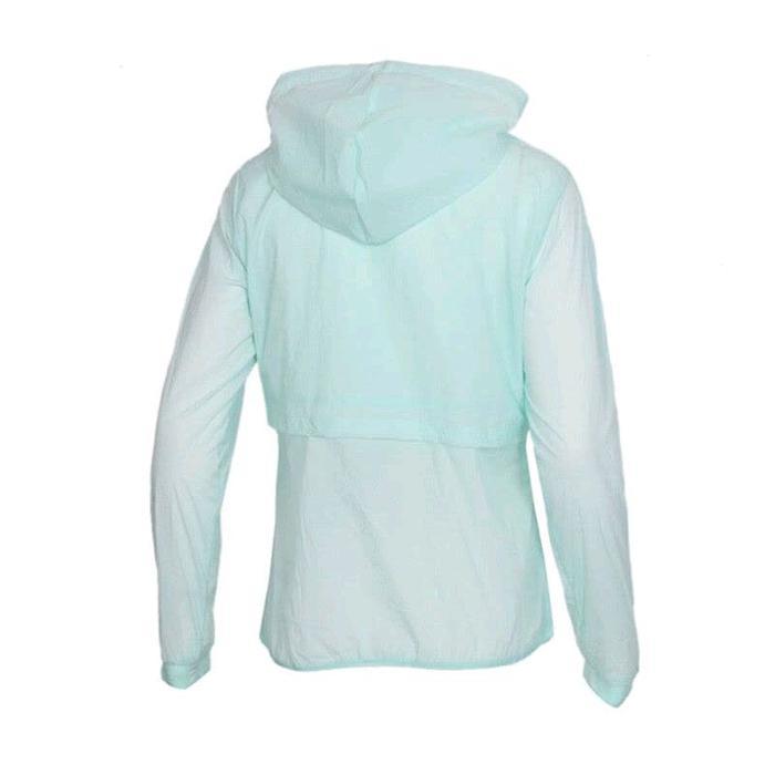 Jaket Lari Adidas Womens Sport Stylish Windbreaker Uv Protection Original