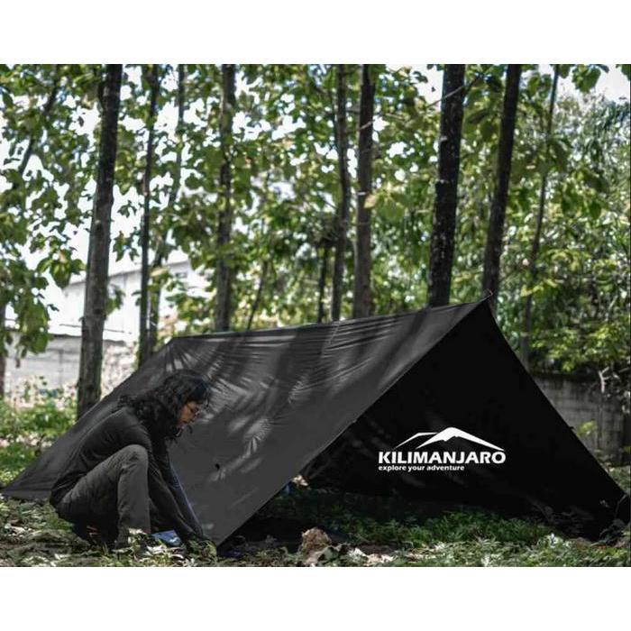 Flysheet 3X4 M Kilimanjaro Ultralight 19 Loop 19 Lubang Multifungsi
