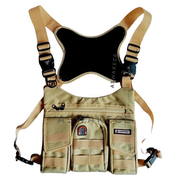 sartika ChestBag Tas Dada Pria Vest Bag