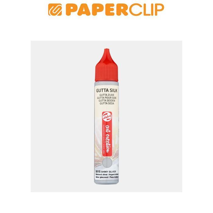 CAT KAIN / GUTTA SILK LINER TALENS ART CREATION 425280150 28ML SHINY SILVER