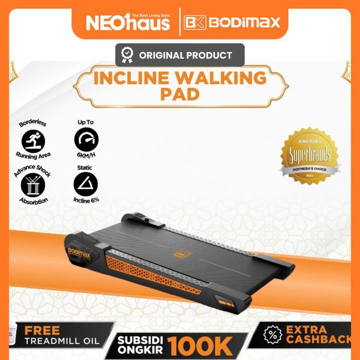 BODIMAX WALKING PAD INCLINE/ WALKING PAD / TREADMILL / TREADMIL INCLINE/ ALAT OLAHRAGA
