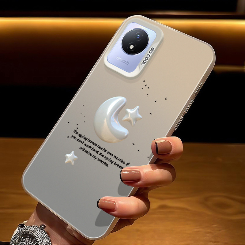 Casing Hp Untuk VIVO Y02 VIVO Y02A VIVO Y02T Case Casing HP Softcase ponsel silikon tahan jatuh berw