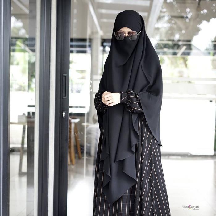 KHIMAR BY UMMU MARYAM COLLECTIONS KERUDUNG MUSLIMAH JILBAB INSTAN SYARI TERBARU KHIMAR PANJANG