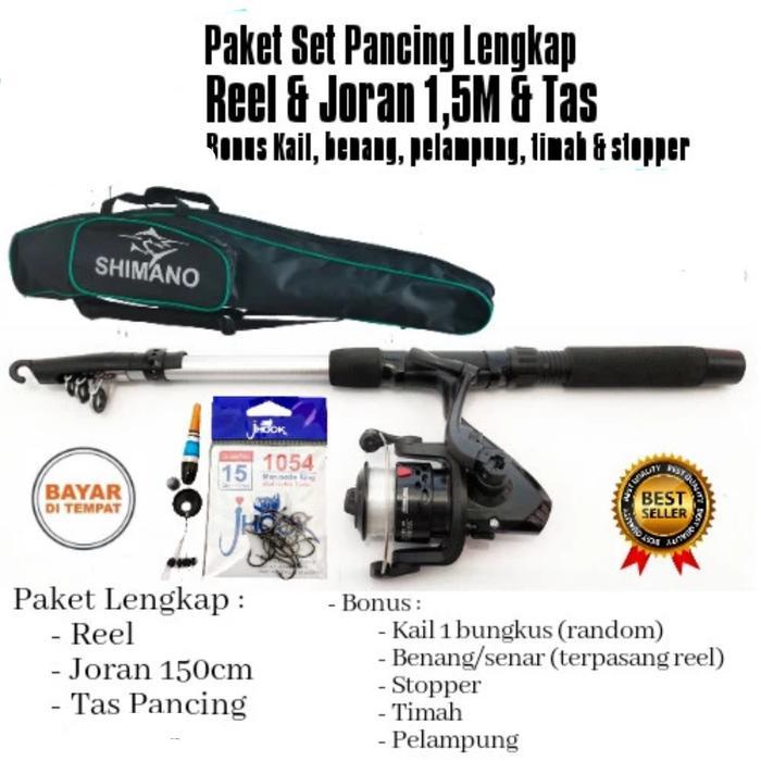 Best Seller Set Pancing Lengkap Tinggal Pake Original