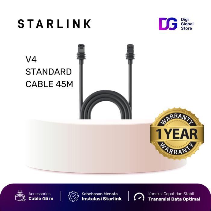 Starlink Aksesoris Original Adaptor, Mount, Cable Untuk Starlink Gen 3 V4 & Backpack Untuk Starlink