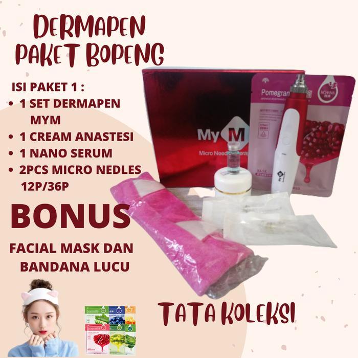 PAKET DERMAPEN UNTUK MENGHILANGKAN BOPENG SCAR BEKAS JERAWAT