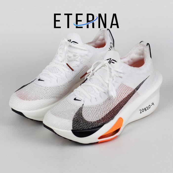 Eterna. - Sepatu Running Nike Air Zoom Alphafly Next% 3 Prototype White Authentic Sneakers