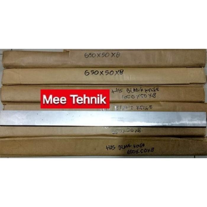 BLANK KNIFE HSS 18% Nova Uk: 650 x 50 x 8
