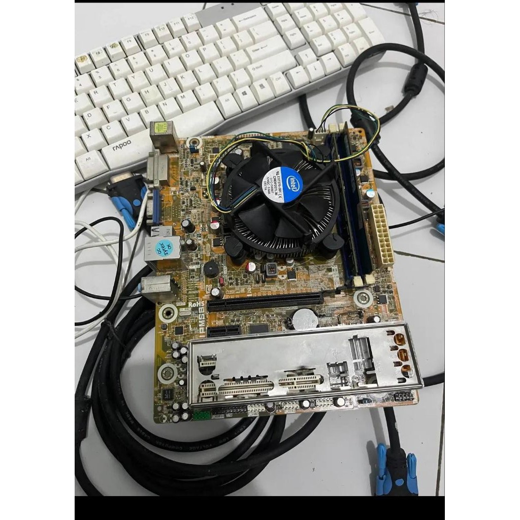 GAMING MOTHERBOARD H61 - MOTHERBOARD LGA 1155 FAN PROSESOR SEMUA MERK