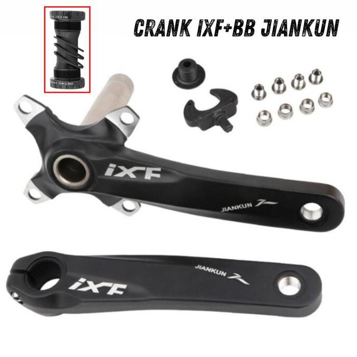GRATIS ONGKIR Crank ixf ht2 jiankun bcd 104 include bb BCD104 Mtb bmx hybrid alloy