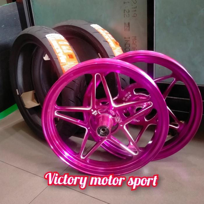 velg delkevic nmax new plus ban ring 14 maxxis DND X-1 bintang nmax