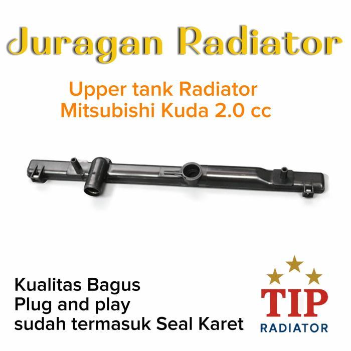 Tank Upper/Kepala Radiator Mitsubishi KUDA BENSIN 2,0CC (PANJANG 61CM) newww