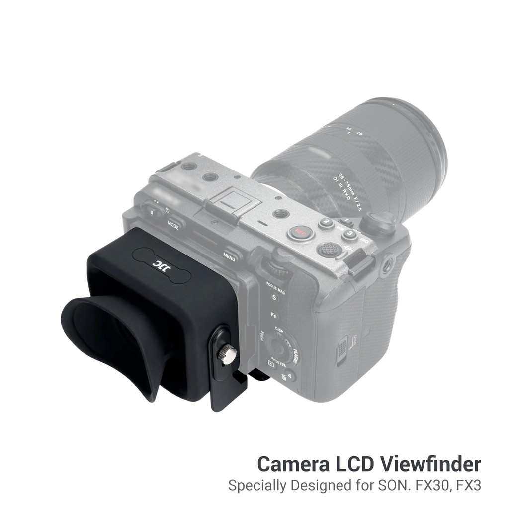 JJC Sonying Viewfinder Professional 3.0x HD LCD Screen Viewfinder Camera Extender Eyecup Eyepiece