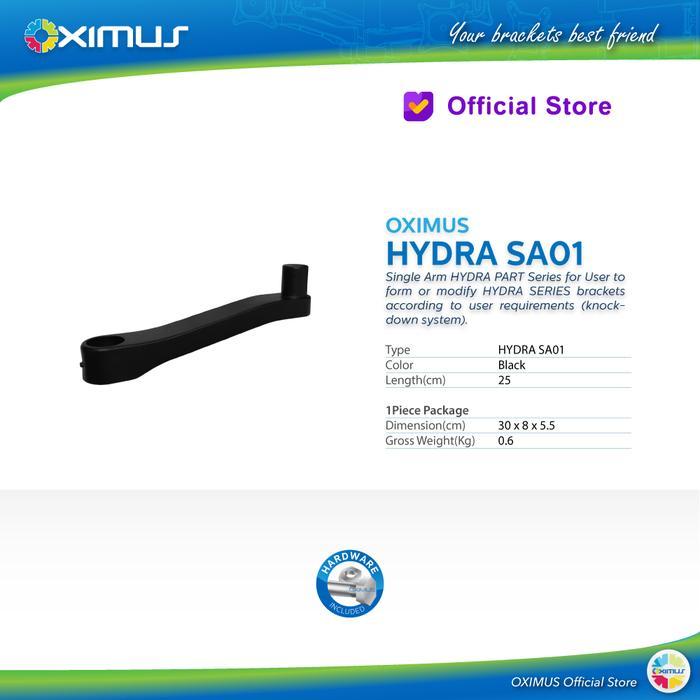 BRACKET TV OXIMUS HYDRA YL YD PART - SA-01 SINGLE ARM