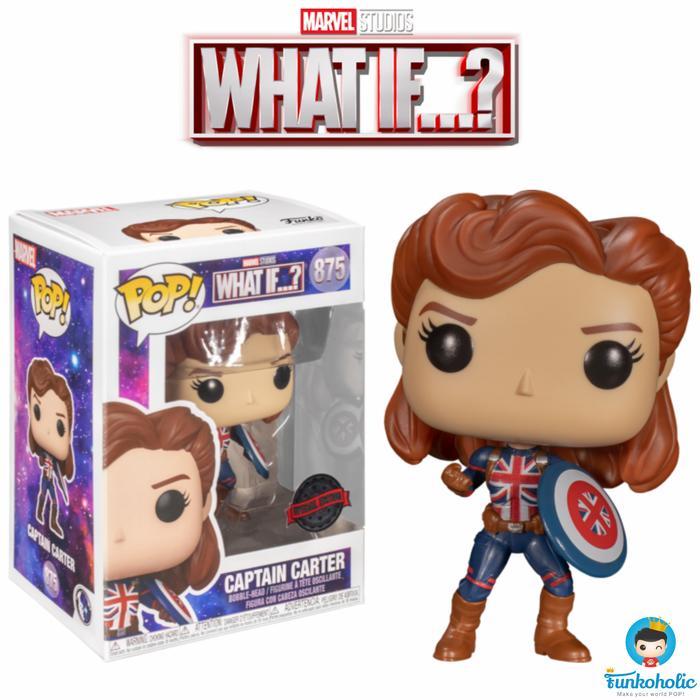 Funko POP Marvel What If...? - Captain Carter Fighting Pose EXCLUSIVE