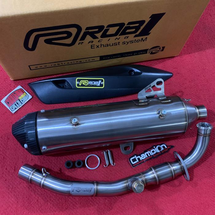 Knalpot ROB1 Racing BORE UP 180cc - 250cc Cup V All New Aerox 155