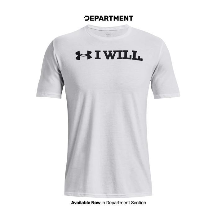 Kaos Training Pria Under Armour I Will 1379023100 Original