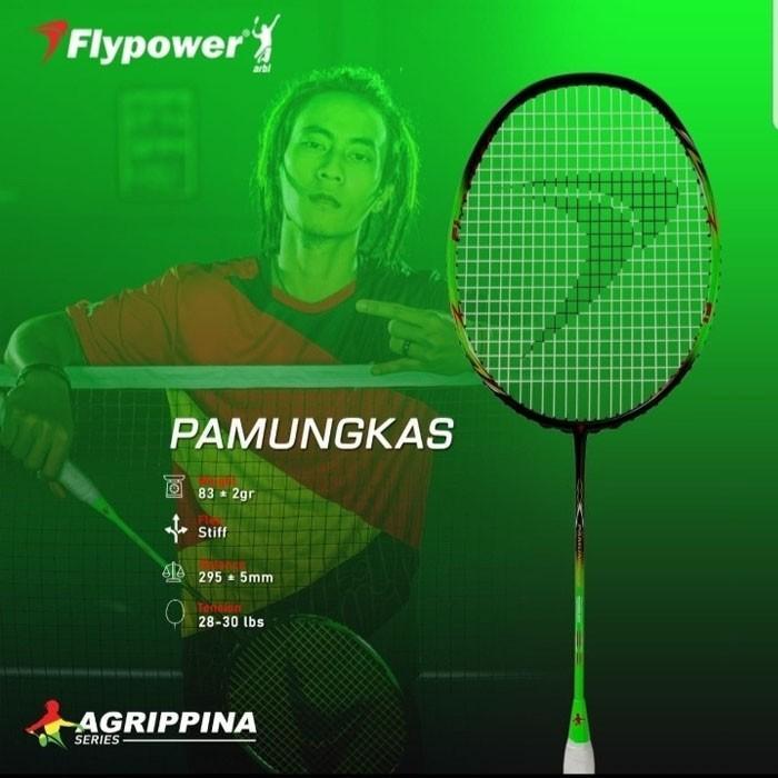 New Flypower Pamungkas Raket Badminton Original