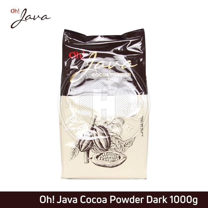 OH JAVA COCOA POWDER DARK CHOCOLATE 1KG / OH JAVA COKLAT KAKAO BUBUK