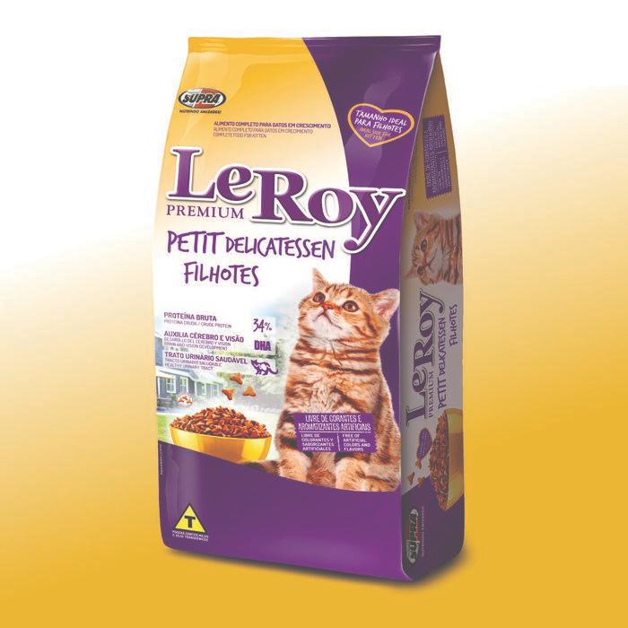 ` Leroy Petit Delicatessen Kitten / Makanan Kucing / Cat Food - 10,1 kg
