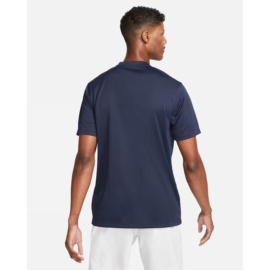 NikeCourt Dri-FIT Tennis Henley Blade Polo Nike Padel Tennis Polo Henley T-Shirt