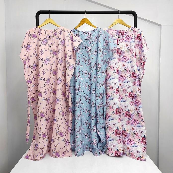 Baju Tidur / Daster Jumbo Lengan Pendek SIENNA