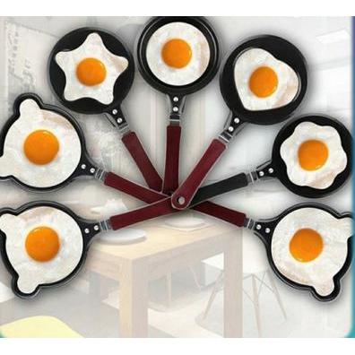 Teplon Teflon Cetakan Unik Penggoreng Telur Telor Ceplok Dadar Omelet