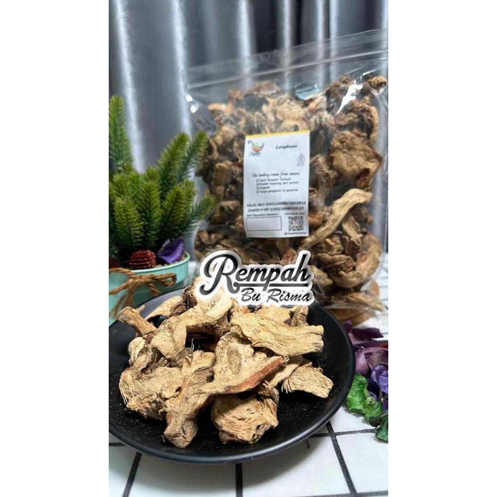 Lengkuas Kering Laos Kering Iris