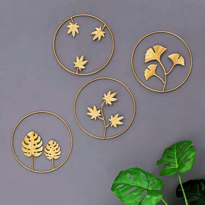 Hiasan Dinding Bulat /Hiasan Dinding besi ruang tamu