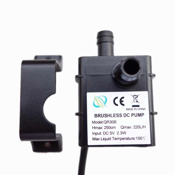 POMPA AIR CELUP MINI AQUAIRIUM USB 5V - POMPA AIR SUBERSIBLE SERBAGUNA