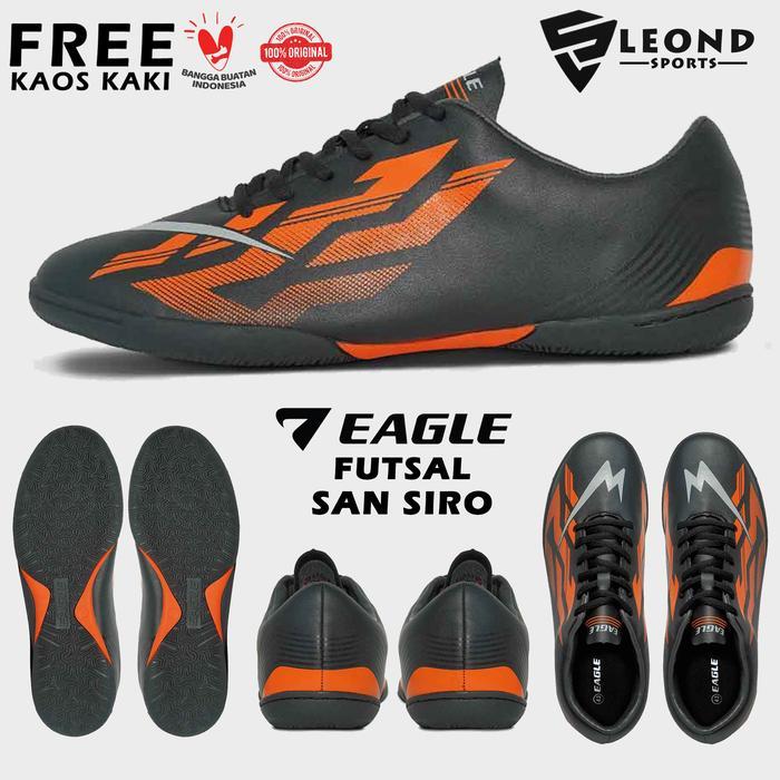 Sepatu Futsal Merk Eagle San Siro Original Sepatu Bola Futsal Eagle San Siro