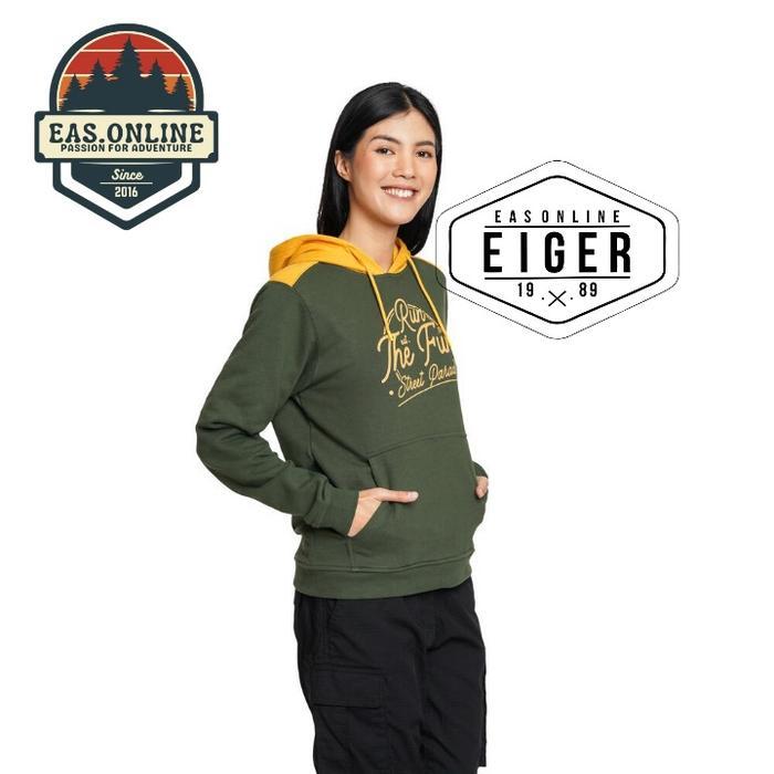 Jaket Sweater Eiger 9478 Ws Run The Fun Hoodie